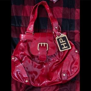 Hayden Panettiere  Dooney & Bourke Red leather